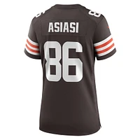 Maillot de match Nike Devin Asiasi pour femmes, marron, Cleveland Browns