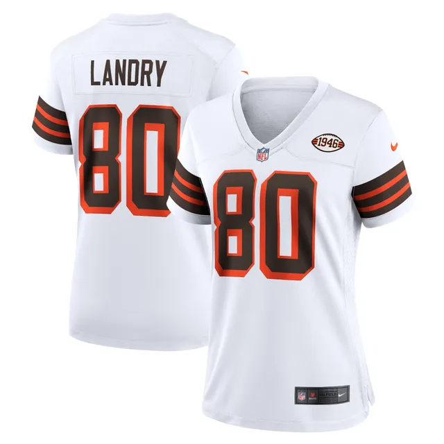 Men's Nike White Cleveland Browns 1946 Collection Alternate Custom Jersey