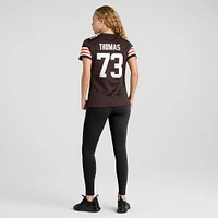 Maillot de joueur retraité des Cleveland Browns Nike Joe Thomas Brown pour femme