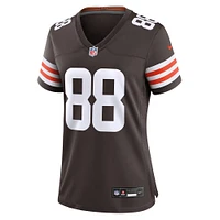 Maillot de match Nike Jordan Akins Brown pour femme des Cleveland Browns