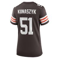 Women's Nike Jordan Kunaszyk Brown Cleveland Browns Game Player Jersey