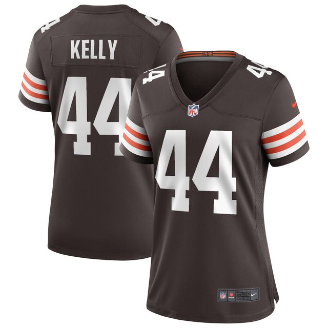 Maillot de joueur retraité Nike Leroy Kelly Brown des Cleveland Browns pour femme