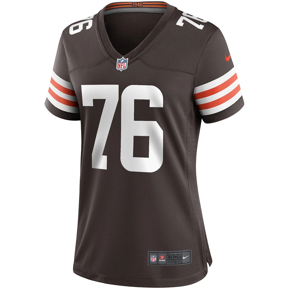 Women's Nike Lou Groza Brown Cleveland Browns Game Retired Player Jersey