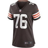 Women's Nike Lou Groza Brown Cleveland Browns Game Retired Player Jersey