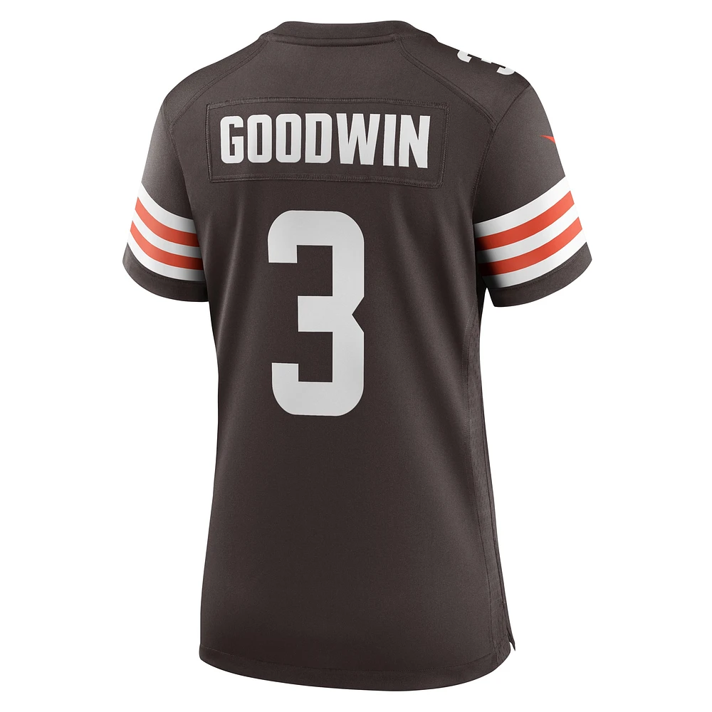 Maillot de match l'équipe Nike des Cleveland Browns pour femme