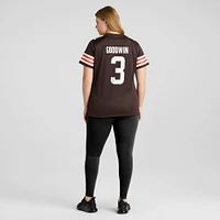 Maillot de match l'équipe Nike des Cleveland Browns pour femme