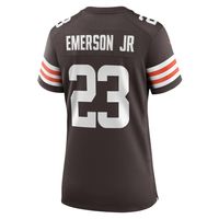 Women's Nike Martin Emerson Jr. Brown Cleveland Browns Game Player Jersey