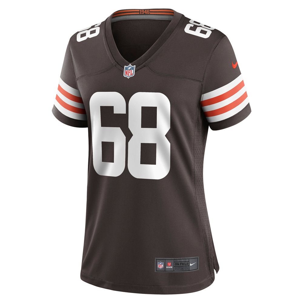 Women's Nike Michael Dunn Brown Cleveland Browns Game Jersey