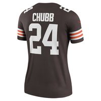 Nike Women's Nike Nick Chubb Brown Cleveland Browns Legend Jersey