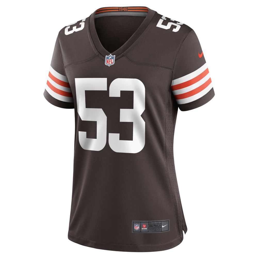 Women's Nike Nick Harris Brown Cleveland Browns Game Jersey