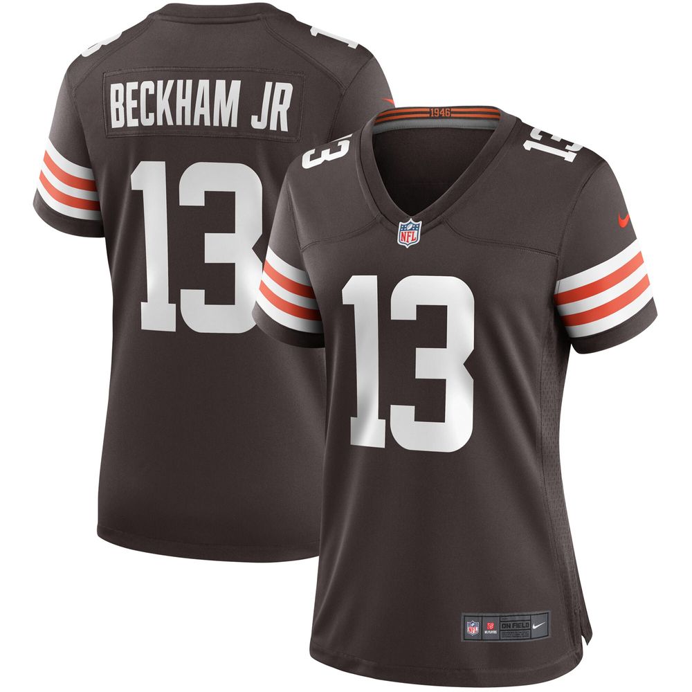 Odell Beckham Jr. XL Cleveland Browns Jersey Nike Brown