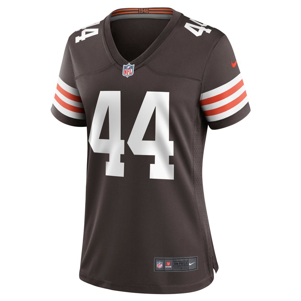 Women's Nike Sione Takitaki Brown Cleveland Browns Game Jersey