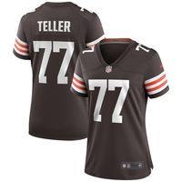 Women's Nike Wyatt Teller Brown Cleveland Browns Game Jersey