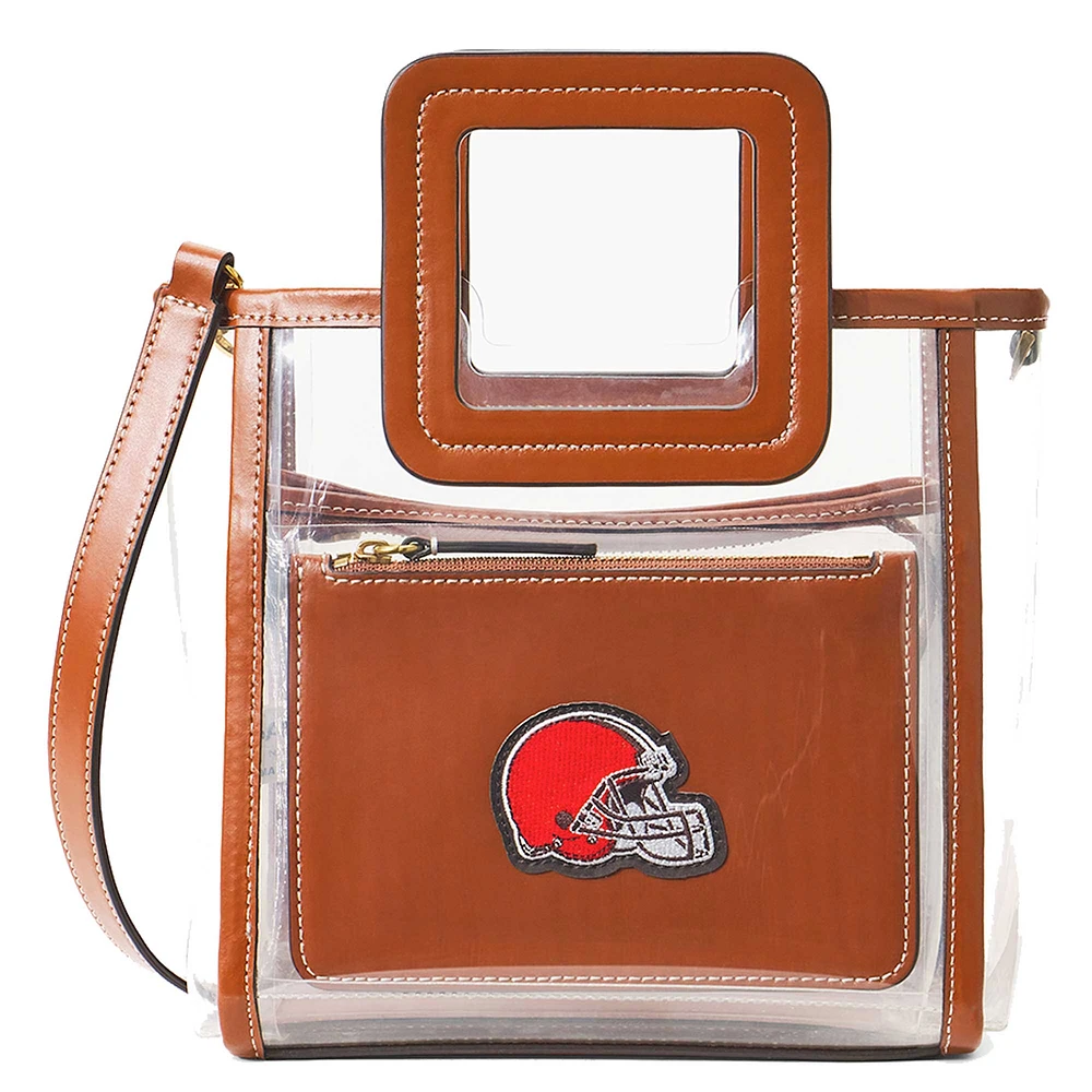 Mini sac Shirley transparent Cleveland Browns STAUD pour femme