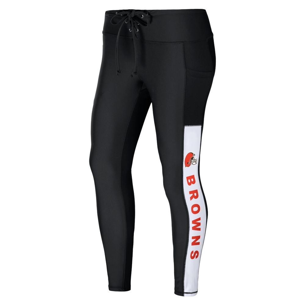 Women's WEAR by Erin Andrews Black Cleveland Browns Leggings