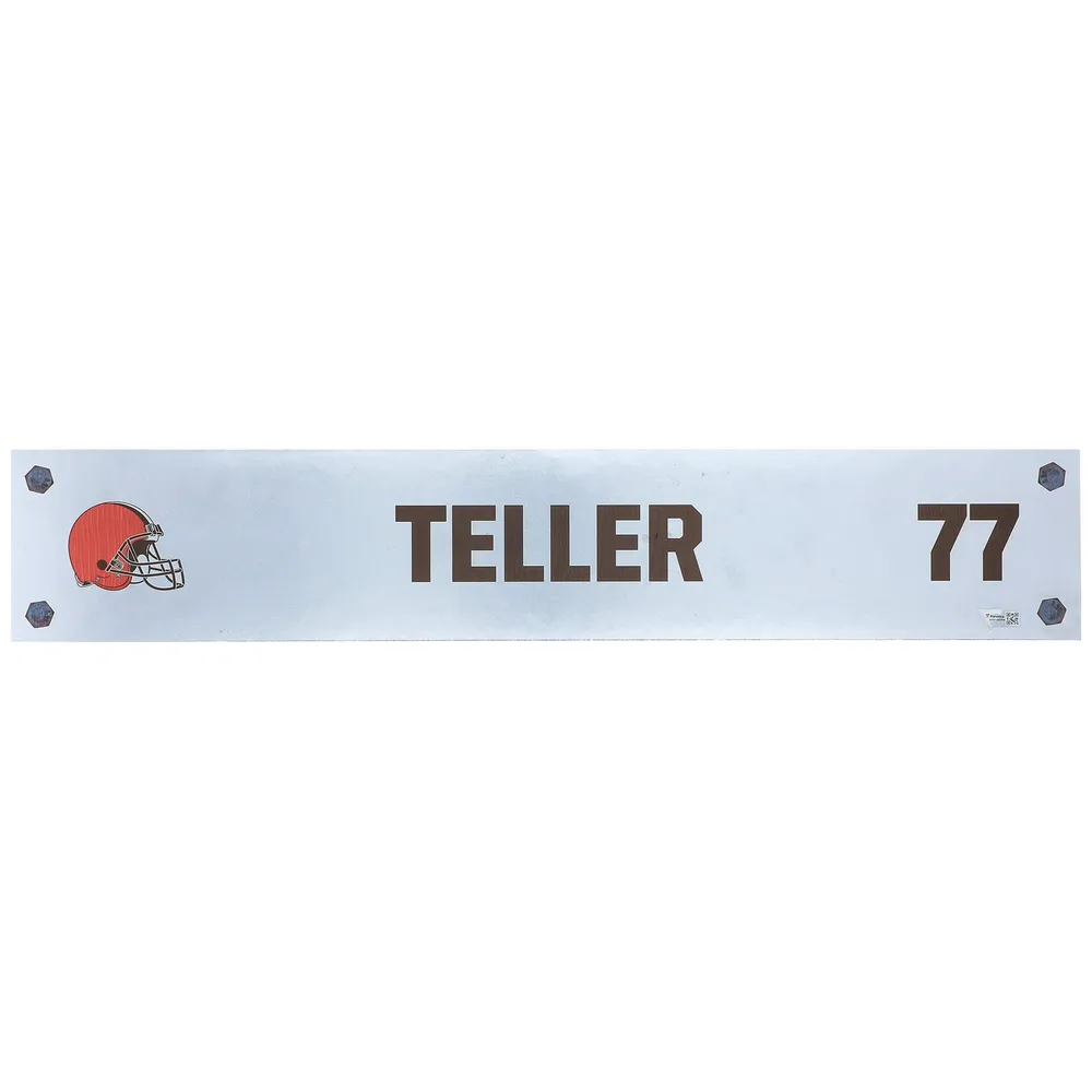 Jedrick Wills Jr. White Cleveland Browns Player-Issued #71