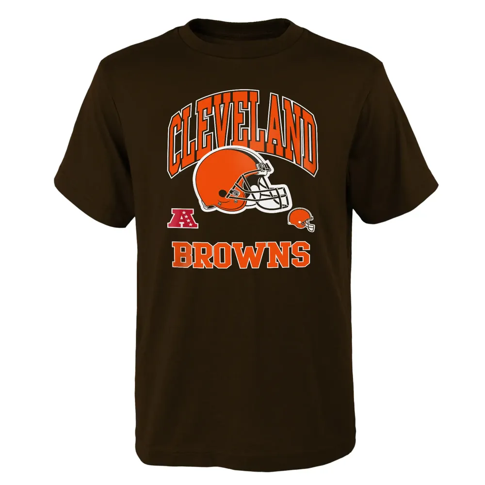 Lids Cleveland Browns Youth Official Business T-Shirt - Brown