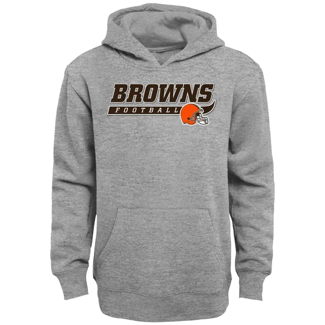 Men's Fanatics Branded Nick Chubb Brown Cleveland Browns Player Name &  Number Tri-Blend Hoodie T-Shirt