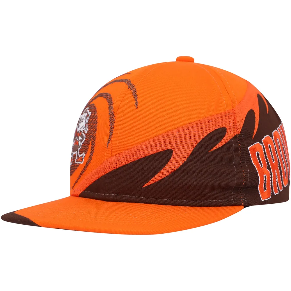 cleveland browns snapback mitchell and ness