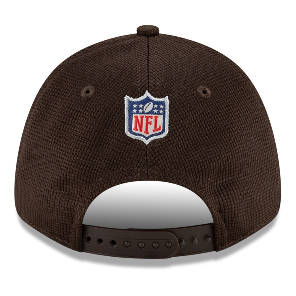 NFL, Accessories, Cleveland Browns Hat Gray Strapback Cap Nfl Team  Embroidered Helmet Logo