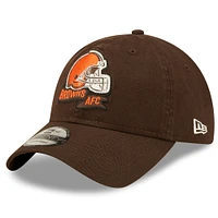 Youth New Era Brown Cleveland Browns 2022 Sideline - 9TWENTY Adjustable Hat