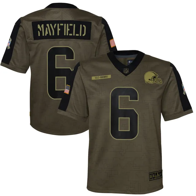 Baker Mayfield Cleveland Browns Nike Youth 1946 Collection Alternate Game  Jersey - White