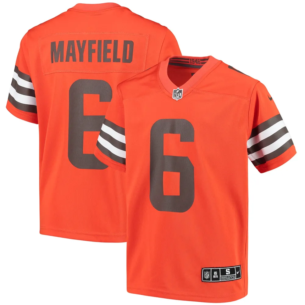 Baker Mayfield Cleveland Browns Nike Game Jersey - Orange