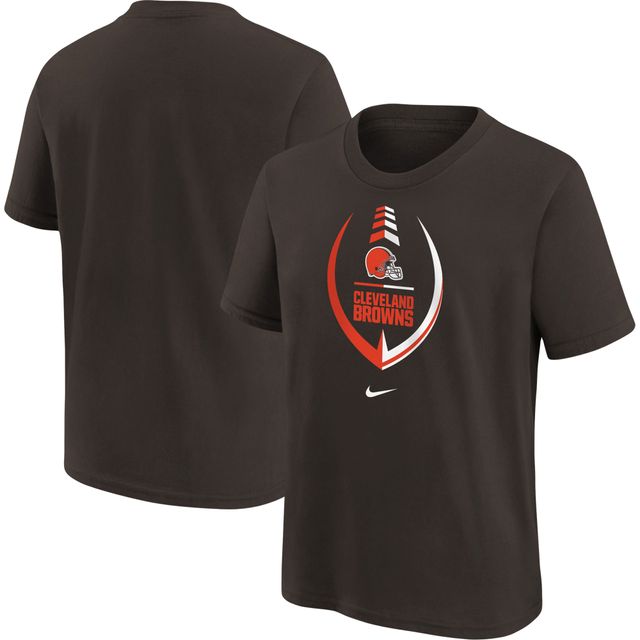 Enfant Nike Cleveland Browns Icon football - T-shirt de marron