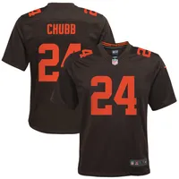 Nick Chubb Cleveland Browns Nike Women's Atmosphere Fashion Game