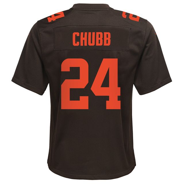 Youth Nike Nick Chubb Brown Cleveland Browns Game Jersey