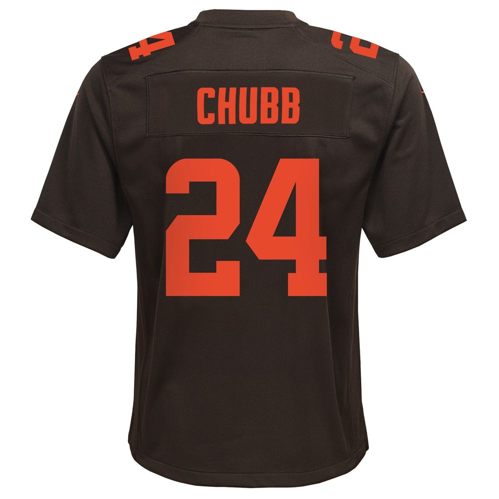 Nike Youth Nike Nick Chubb Brown Cleveland Browns Alternate Game Jersey