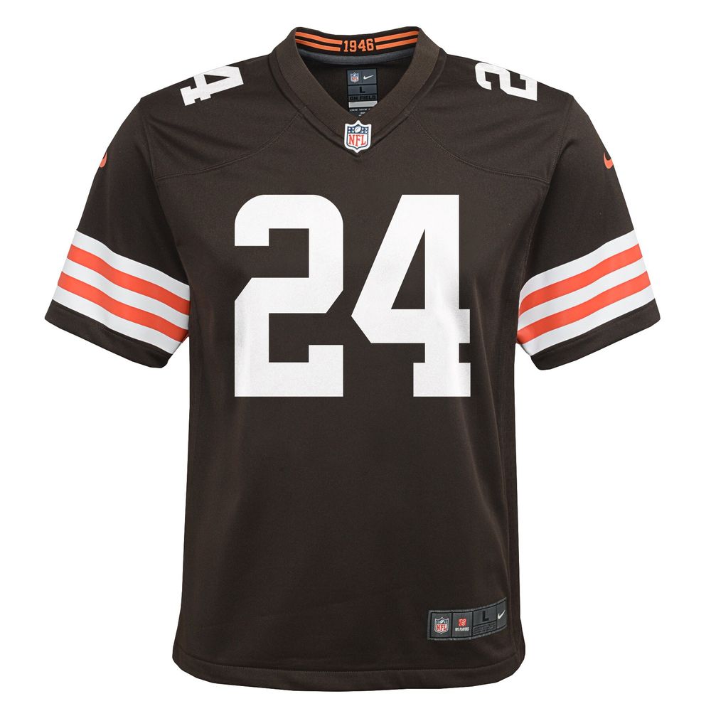 NFL Cleveland Browns (Nick Chubb) Women's Game Football Jersey.