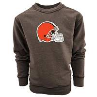 Sweat-shirt en polaire réversible pour jeunes Wes & Willy Brown des Cleveland Browns