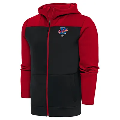 Kansas City Chiefs Antigua Protect Lightweight Full-Zip Jacket - Black