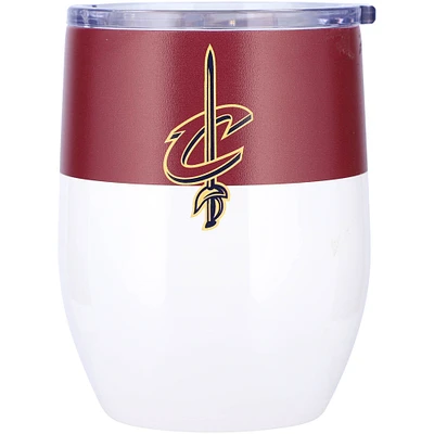 Cleveland Cavaliers 16oz. Colorblock Stainless Steel Curved Tumbler