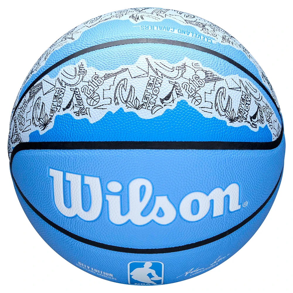 Ballon de basket-ball de collection Cleveland Cavaliers 2024-25 City Edition