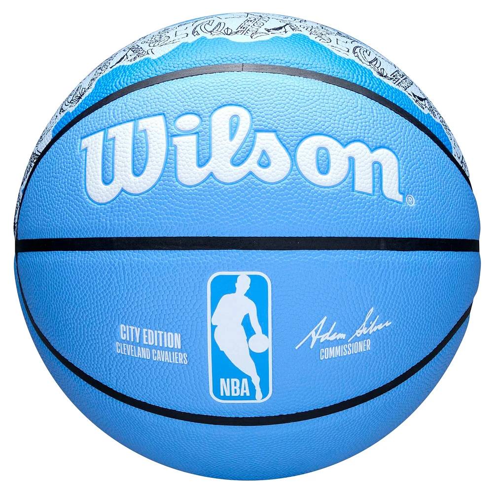 Ballon de basket-ball de collection Cleveland Cavaliers 2024-25 City Edition