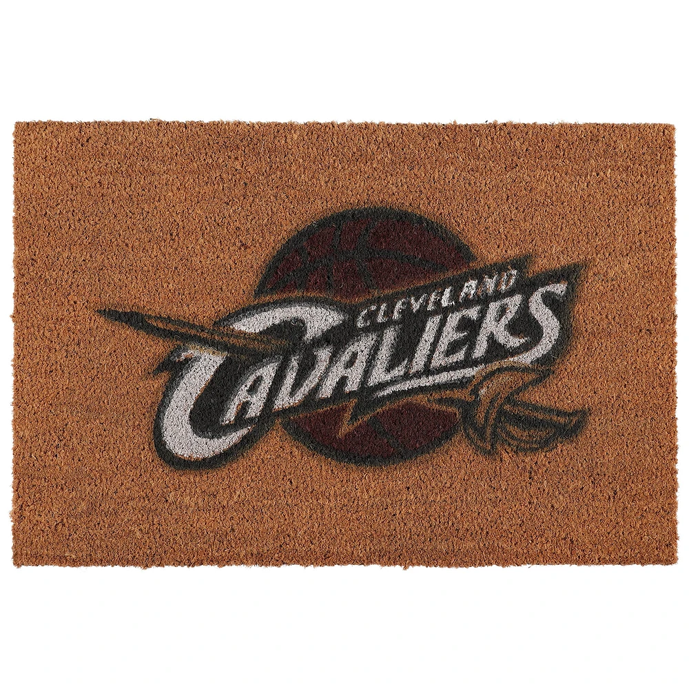 Paillasson en fibre de coco 20'' x 30'' avec logo des Cavaliers de Cleveland