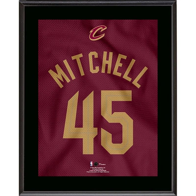 Donovan Mitchell Cleveland Cavaliers 10.5" x 13" Jersey Number Sublimated Player Plaque