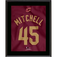Donovan Mitchell Cleveland Cavaliers 10.5" x 13" Jersey Number Sublimated Player Plaque
