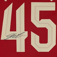Maillot Nike Icon Swingman autographié par Donovan Mitchell des Cleveland Cavaliers