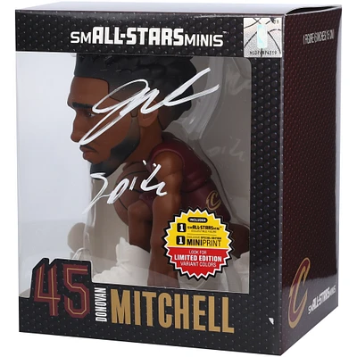 Figurine en vinyle 6" dédicacée par Donovan Mitchell des Cleveland Cavaliers avec inscription "Spida"