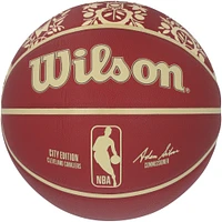 Donovan Mitchell Cleveland Cavaliers Autographed Wilson 2023-24 City Collector Basketball 