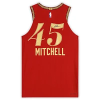 Maillot Nike City Edition Swingman 2023-24 signé Donovan Mitchell Cleveland Cavaliers