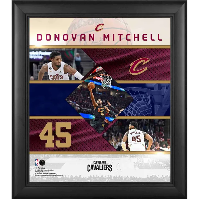 Lids Donovan Mitchell Cleveland Cavaliers Autographed Fanatics