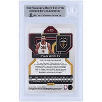Carte de recrue authentifiée signée Evan Mobley Cleveland Cavaliers Panini Prizm #325 2021-22 Beckett Fanatics