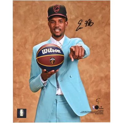 Fanatics Authentic Evan Mobley Cleveland Cavaliers Autographed Nike Red 2021-2022 Mixtape Swingman Jersey with #3 Draft Pick Inscription