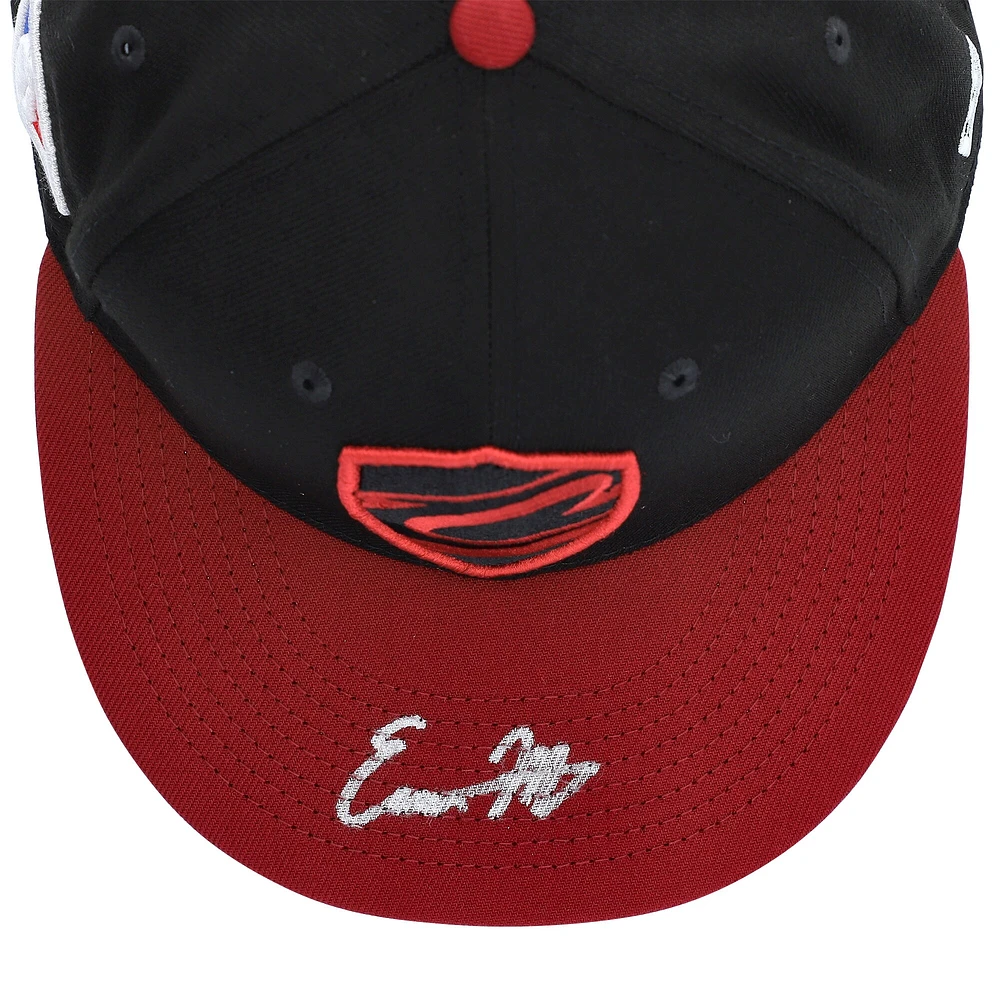 Casquette dédicacée Evan Mobley Cleveland Cavaliers New Era NBA Draft Pick 2021