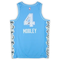 Evan Mobley Cleveland Cavaliers Autographed Nike 2024-25 City Edition Swingman Jersey with "4th Quarter Ev" Inscription