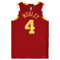 Evan Mobley Cleveland Cavaliers Autographed Nike Red 2021-22 Mixtape Swingman Jersey